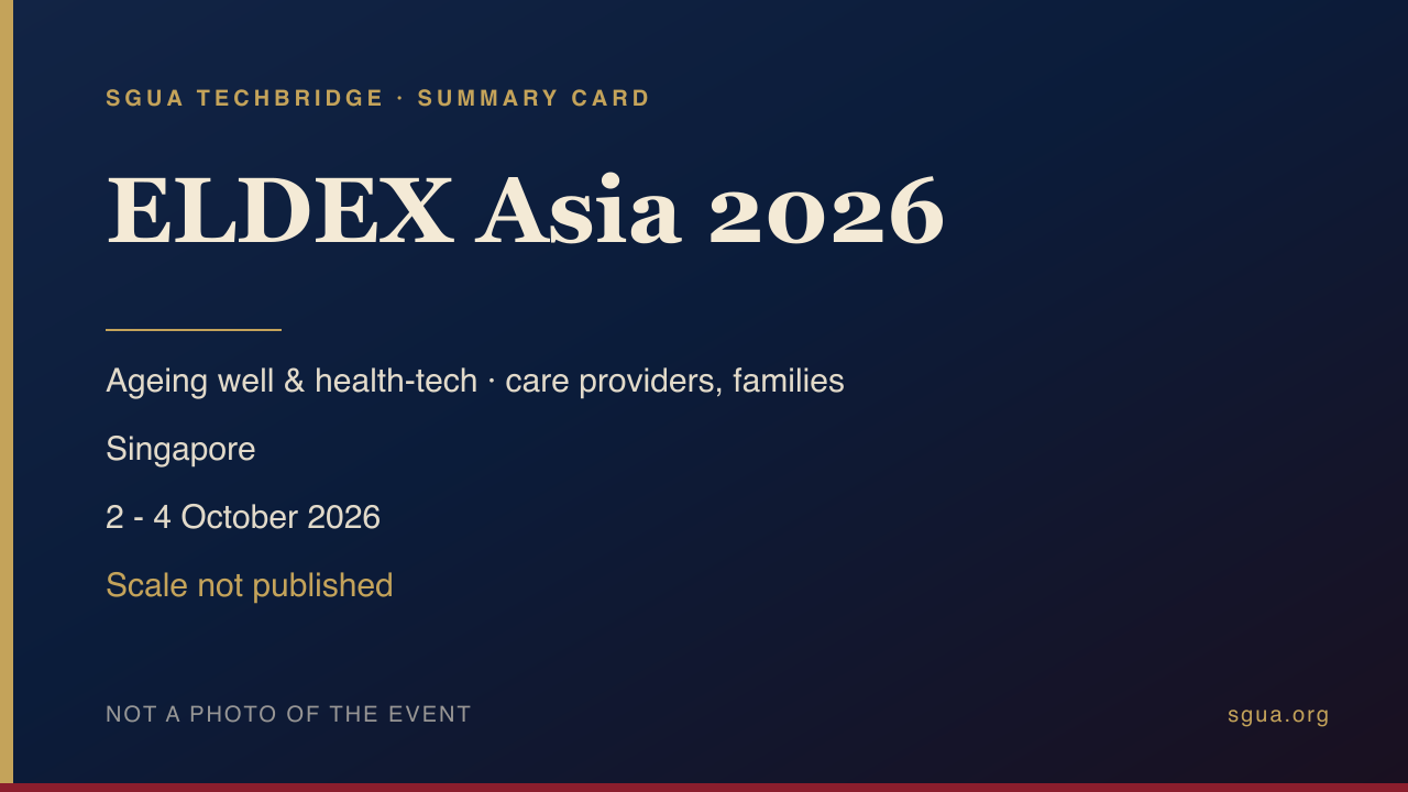 ELDEX Asia 2026 概要卡:主題、國家、日期與規模——非活動照片